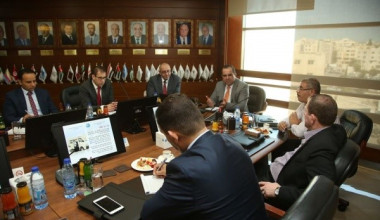 زيارة وفد سوق التأمين الفلسطيني للمملكة الاردنية الهاشمية للاطلاع على التجربة الاردنية في اصدار تقارير الحوادث الكترونيا E-Kroka