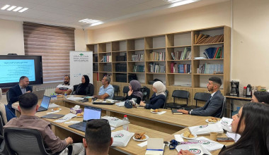 لقاء تعريفي وتوعوي حول الصندوق الفلسطيني لتعويض مصابي حوادث الطرق في جامعة بيرزيت